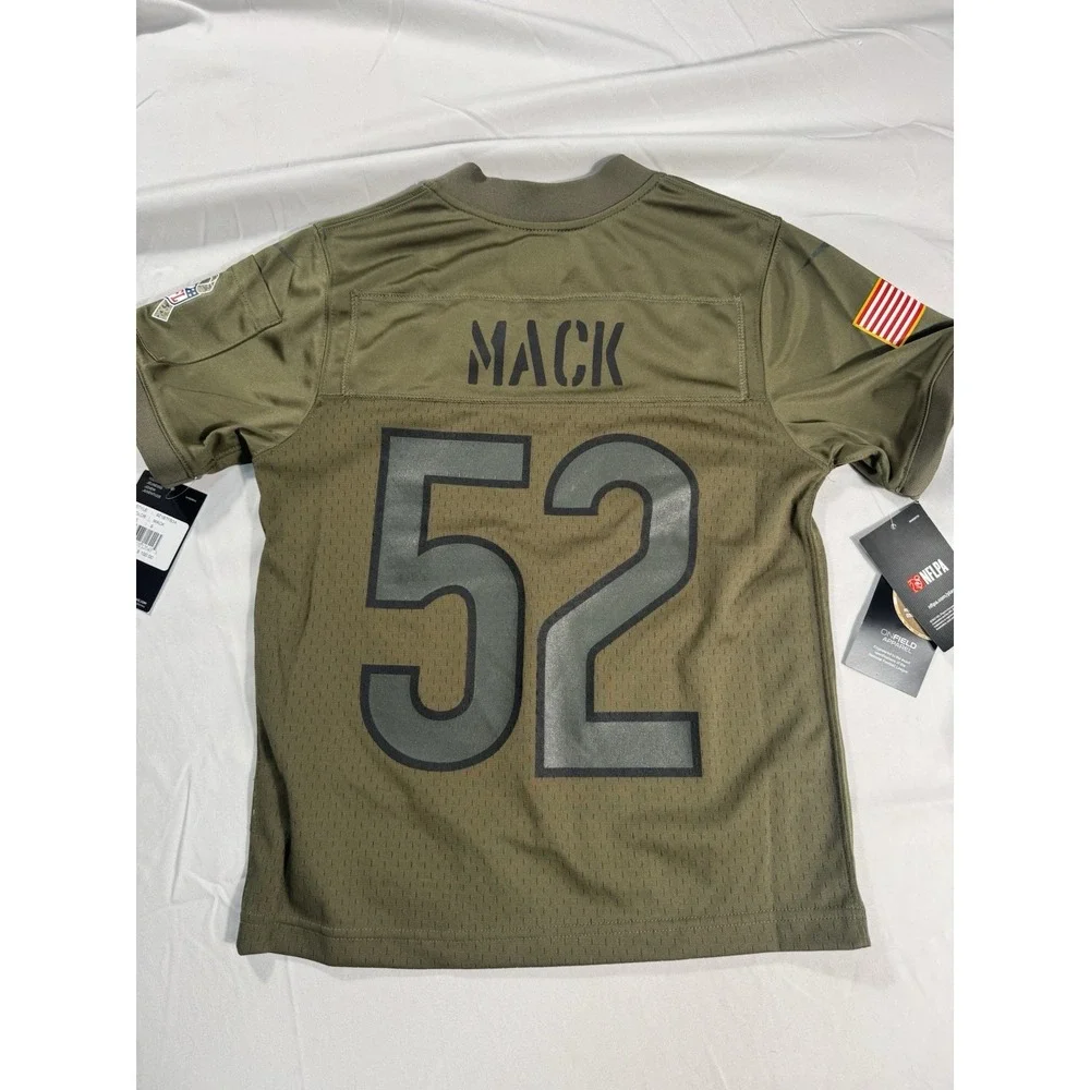 Nike Salute To Service Chicago Bears Jersey Youth Small NWT Khalil Mack 52 NFL